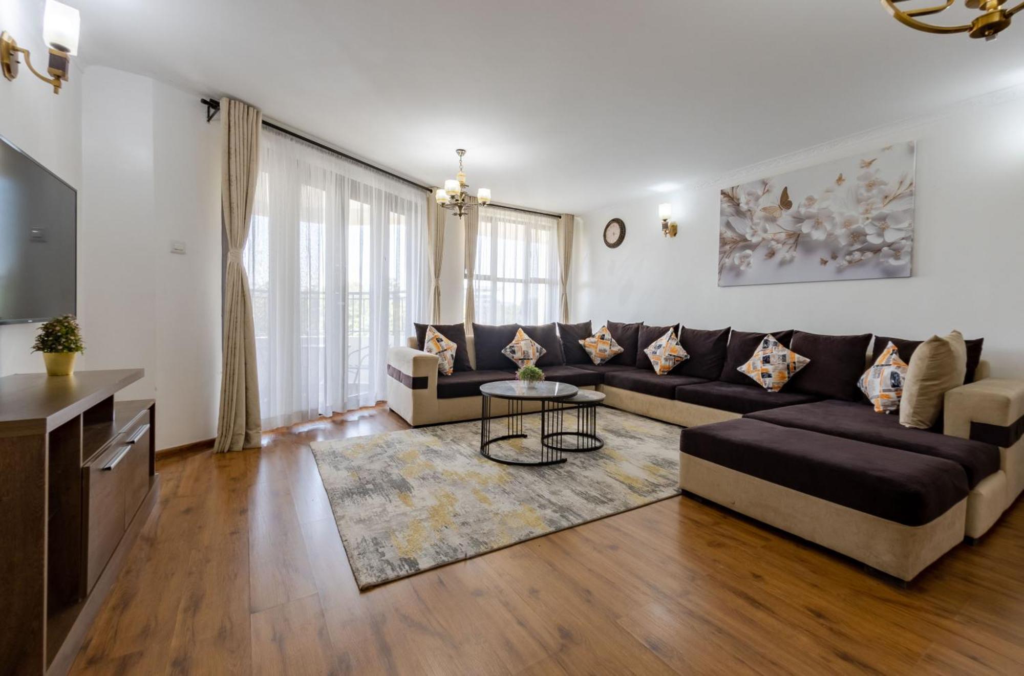Erica Residences - Riverside Найроби Экстерьер фото