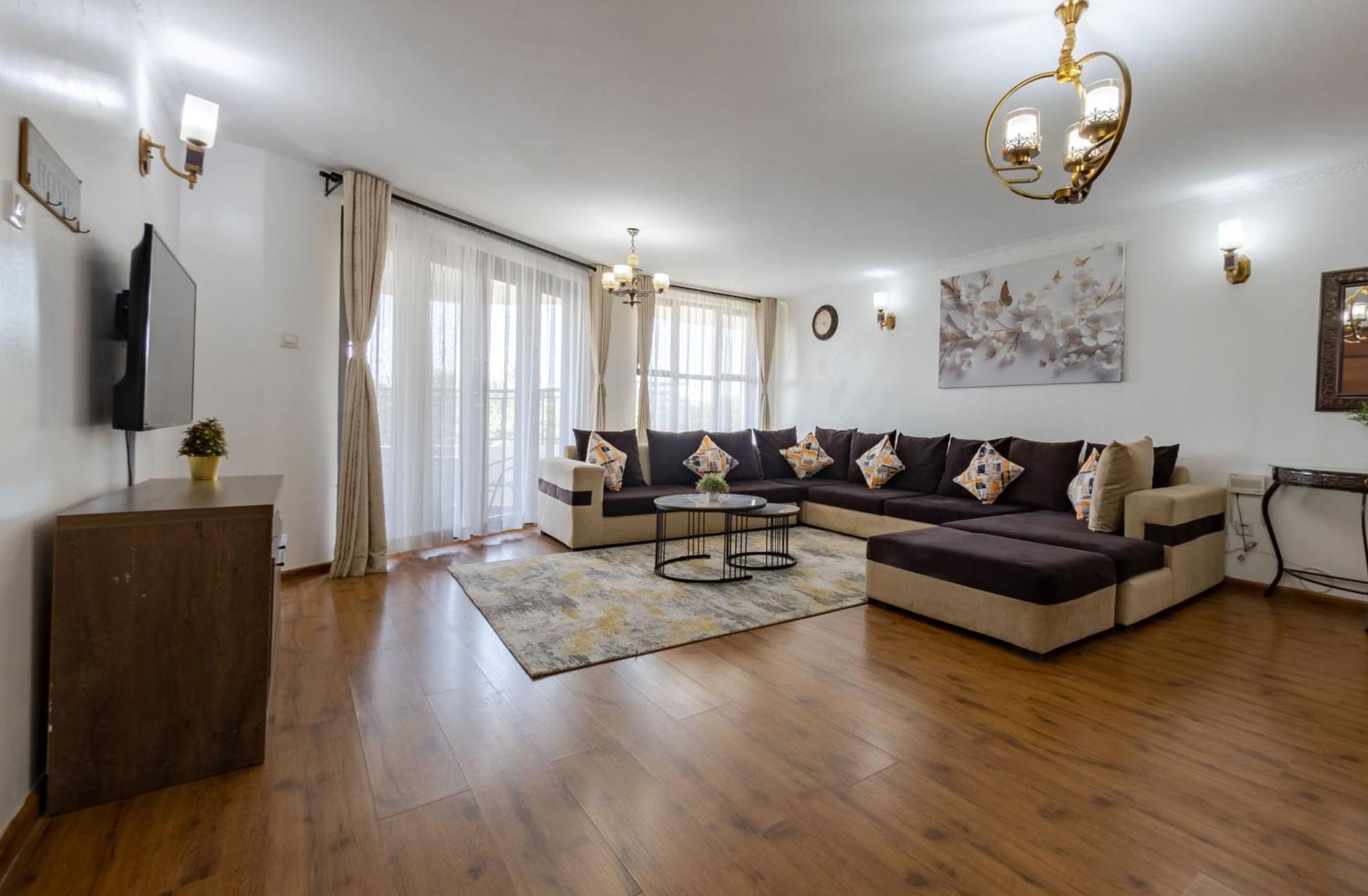 Erica Residences - Riverside Найроби Экстерьер фото