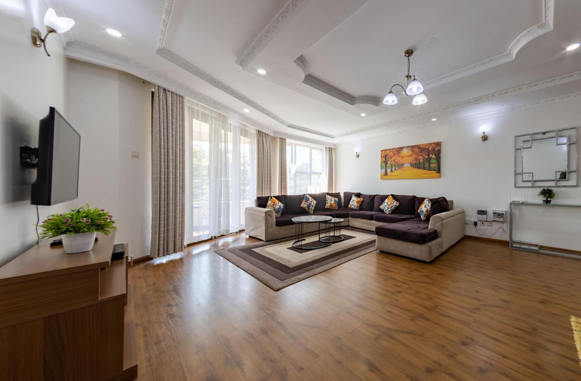 Erica Residences - Riverside Найроби Экстерьер фото