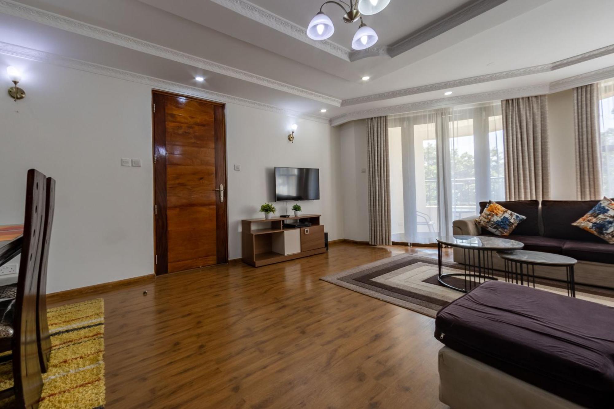 Erica Residences - Riverside Найроби Экстерьер фото